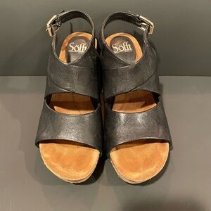 Söfft Black Wedges